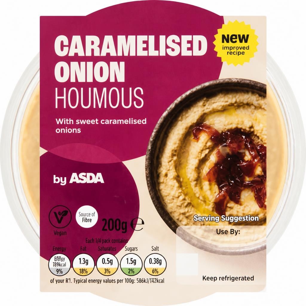 ASDA Caramelised Onion Houmous 200g