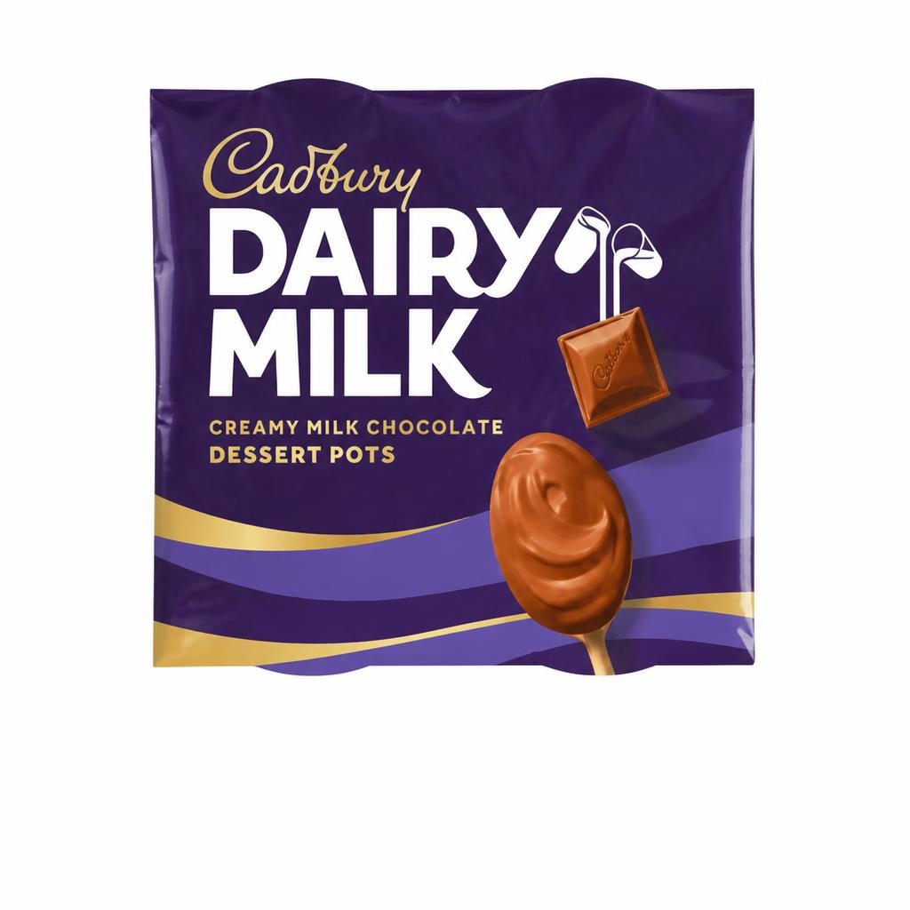 Cadbury Dairy Milk Chocolate Dessert Pots