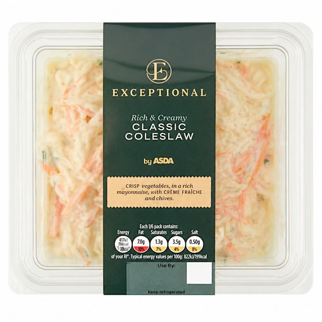 Exceptional by ASDA Classic Coleslaw 500g