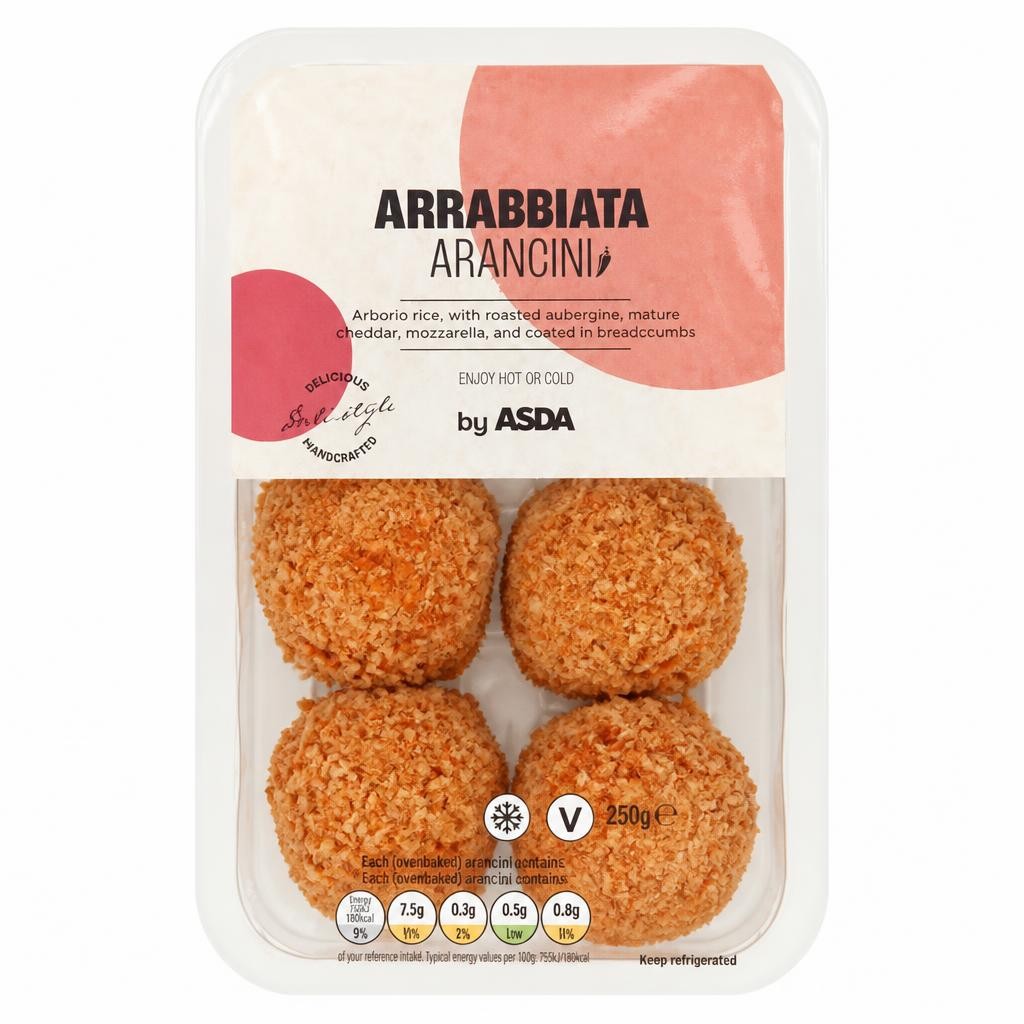 ASDA Arrabbiata Arancini 180g