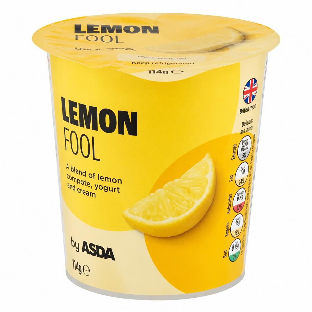 ASDA Lemon Fool 114g