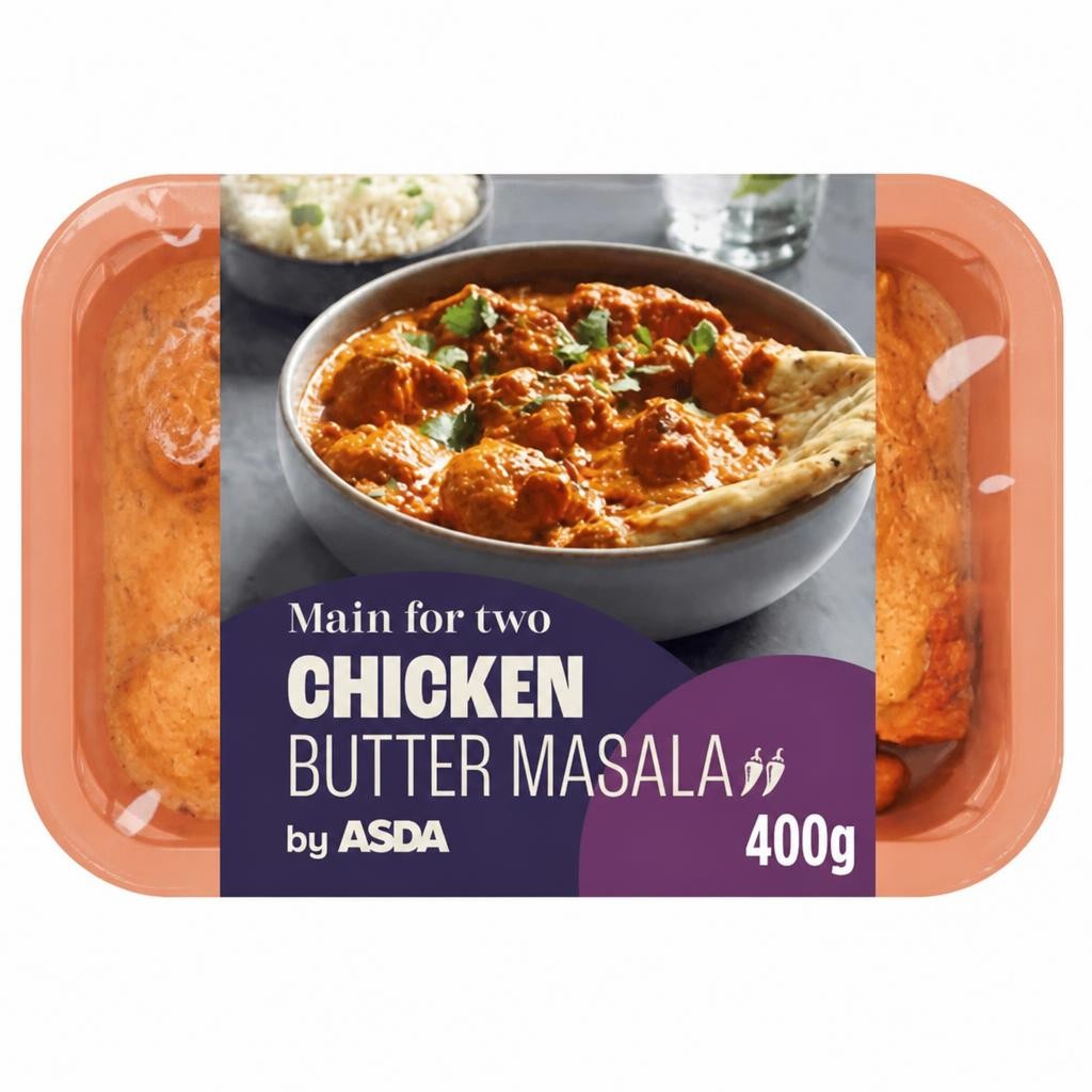 ASDA Main for Two Chicken Butter Masala 400g
