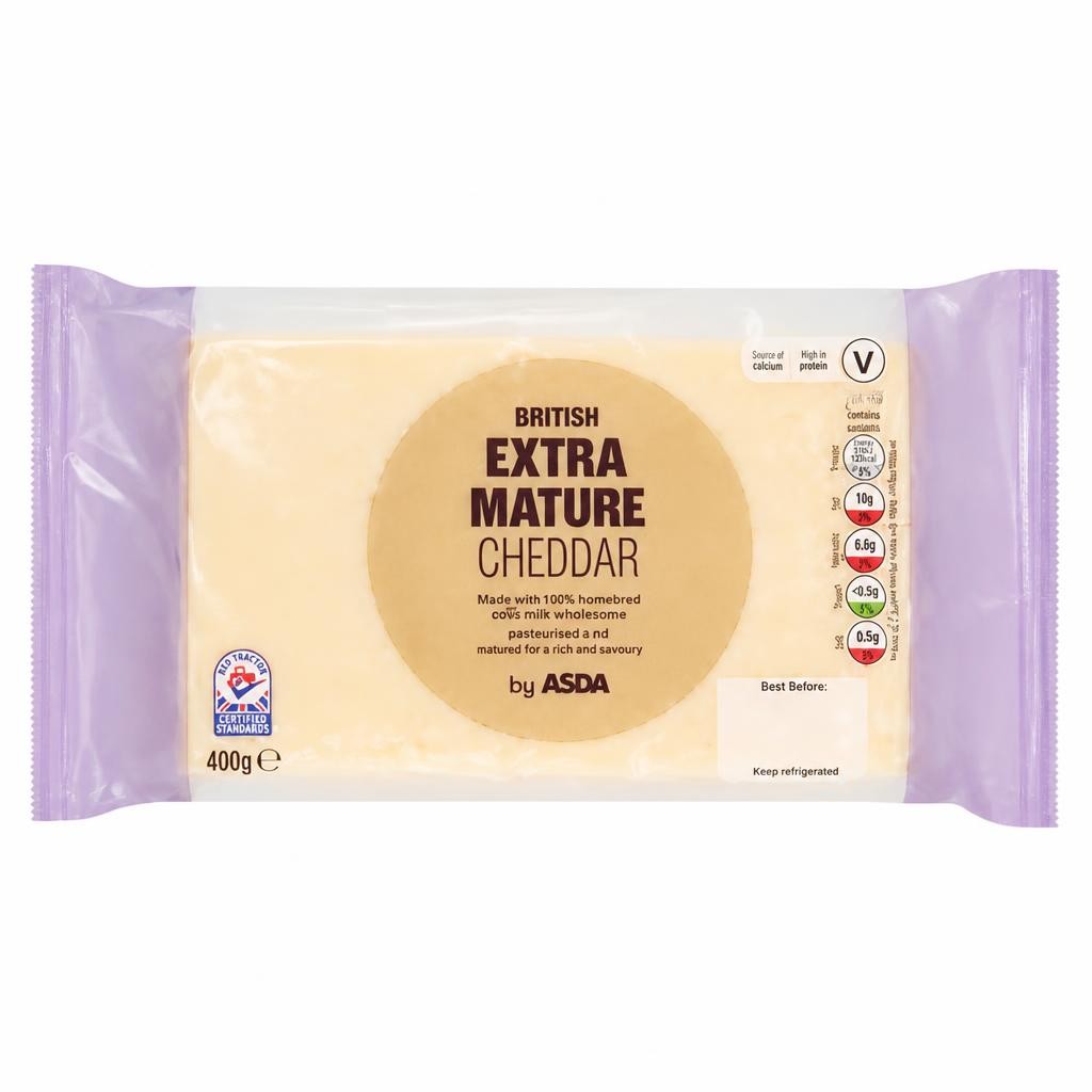 ASDA British Extra Mature Cheddar 400g