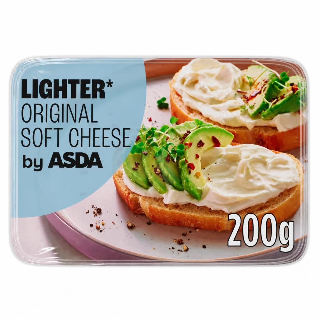 ASDA Lighter Original Soft Cheese 200g