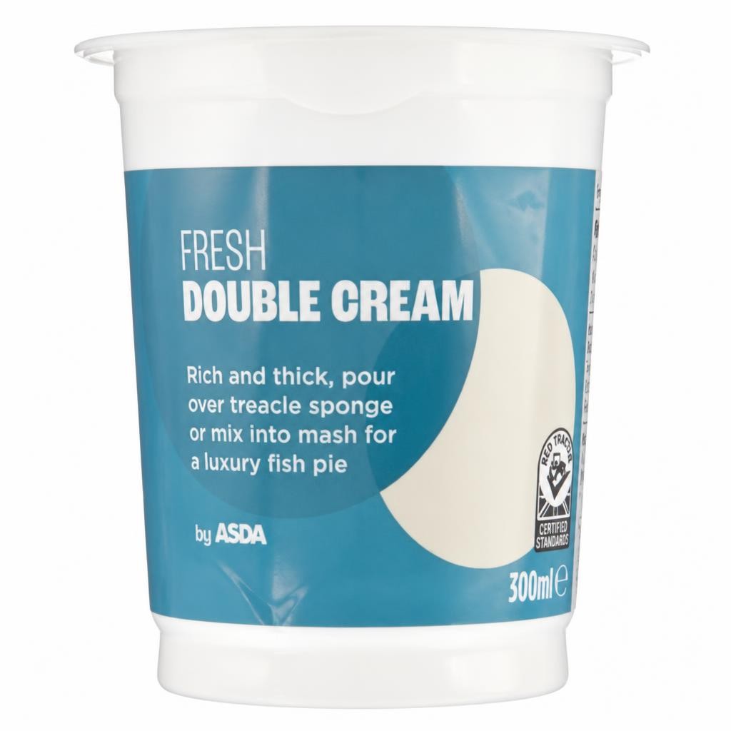 ASDA Fresh Double Cream 300ml