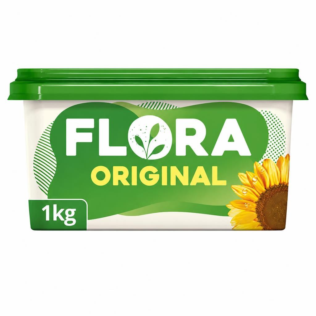 Flora Original Butter Alternative With Natural Ingredients 1kg