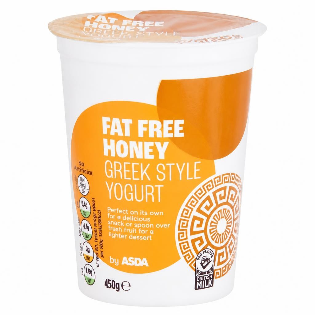 ASDA Fat Free Greek Style Yogurt 450g