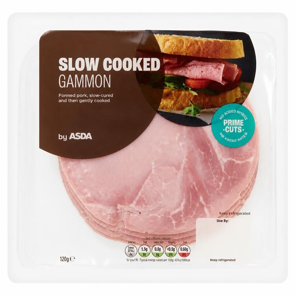 ASDA Slow Cooked Gammon 120g