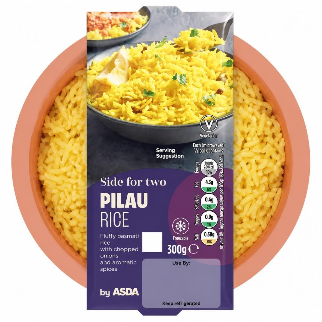 ASDA Side for Two Pilau Rice 300g