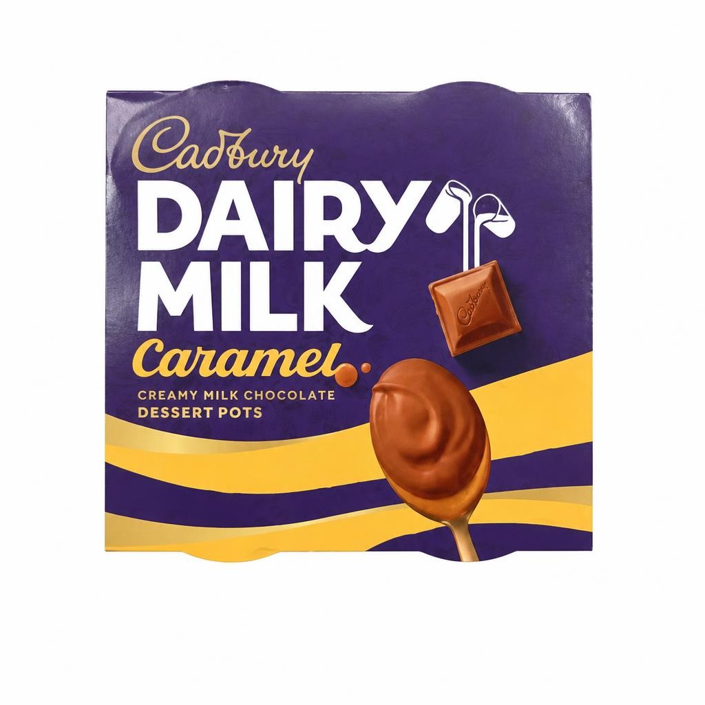 Cadbury Dairy Milk Caramel Chocolate Dessert Pots