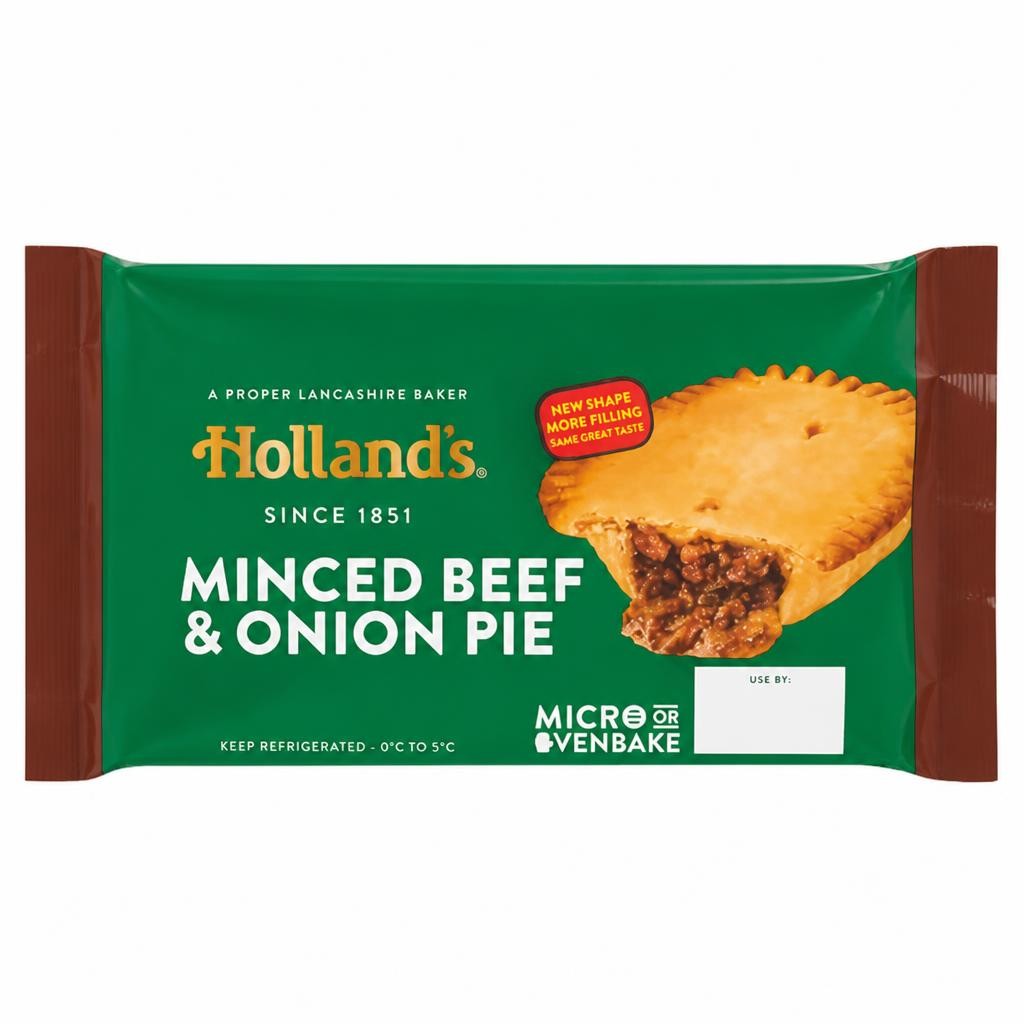 Holland's Minced Beef & Onion Pie