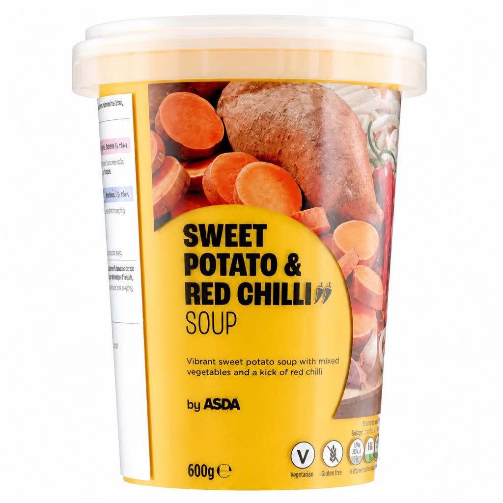 ASDA Sweet Potato & Red Chilli Soup 600g