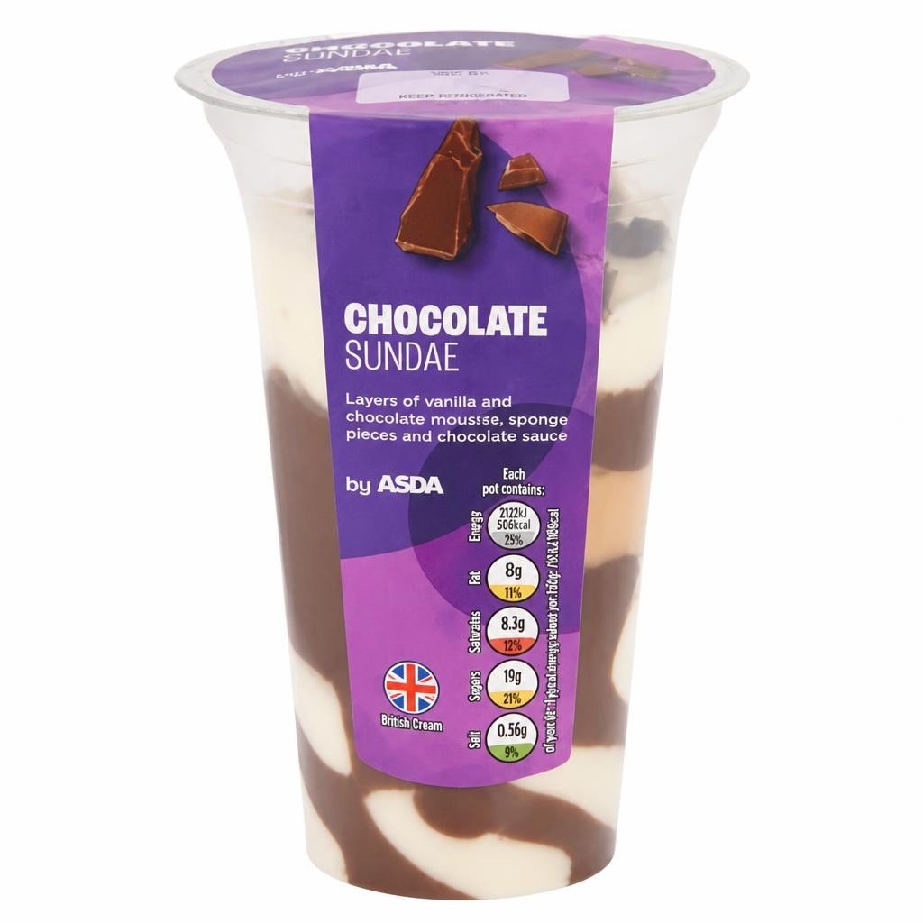 ASDA Chocolate Sundae 125g