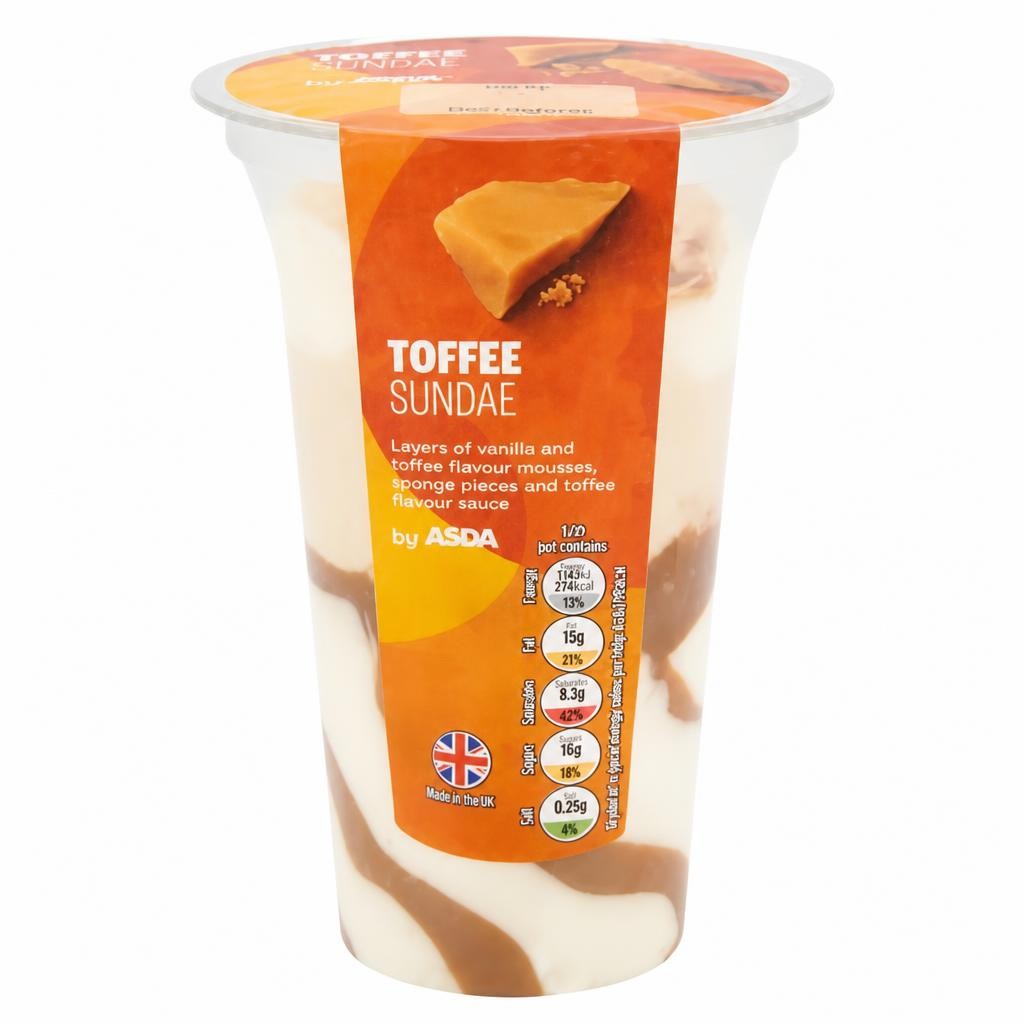 ASDA Toffee Sundae 125g