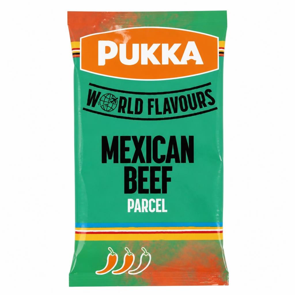 Pukka Mexican Beef Parcel 130g