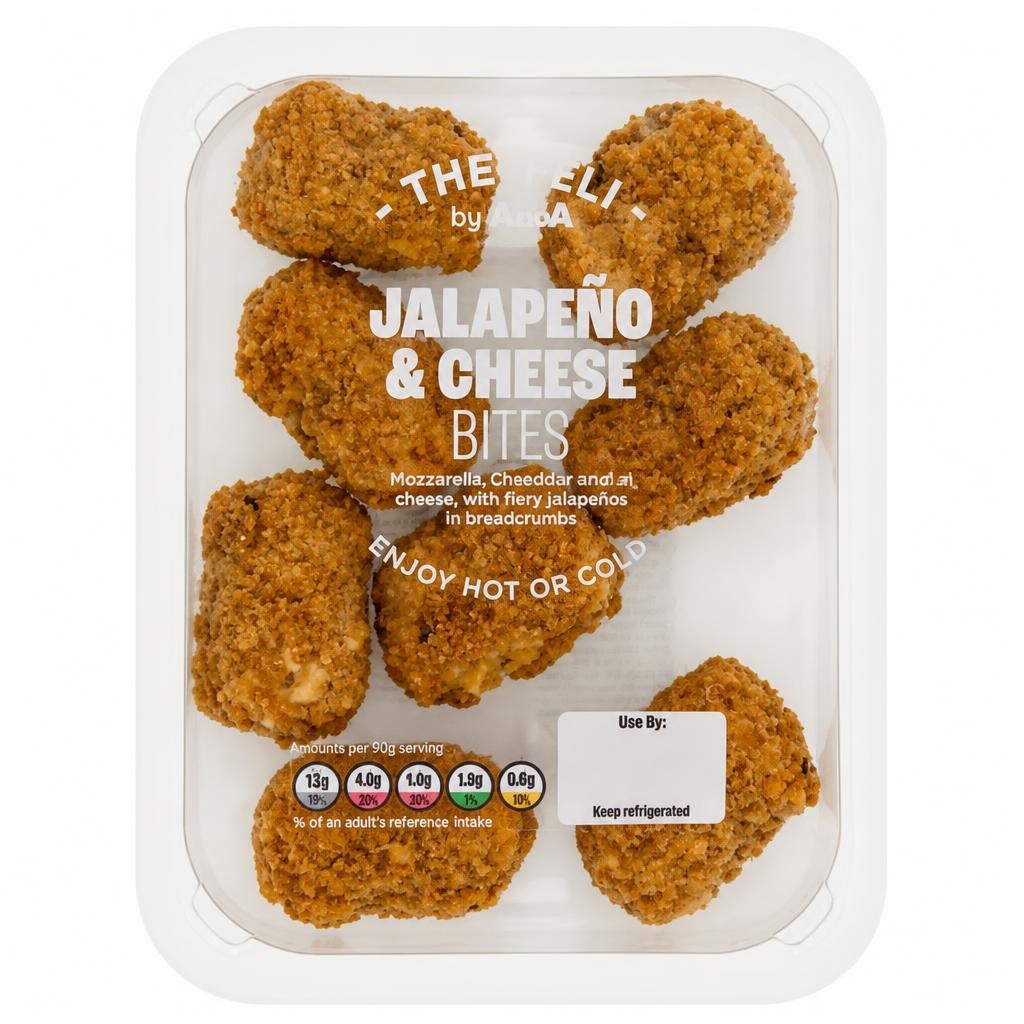 ASDA The Deli Jalapeño & Cheese Bites 160g