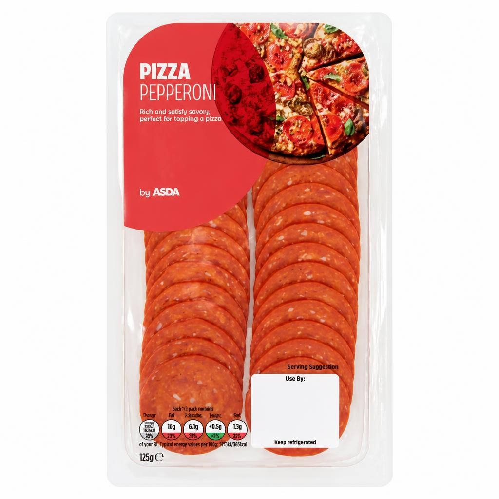ASDA Pizza Pepperoni 125g