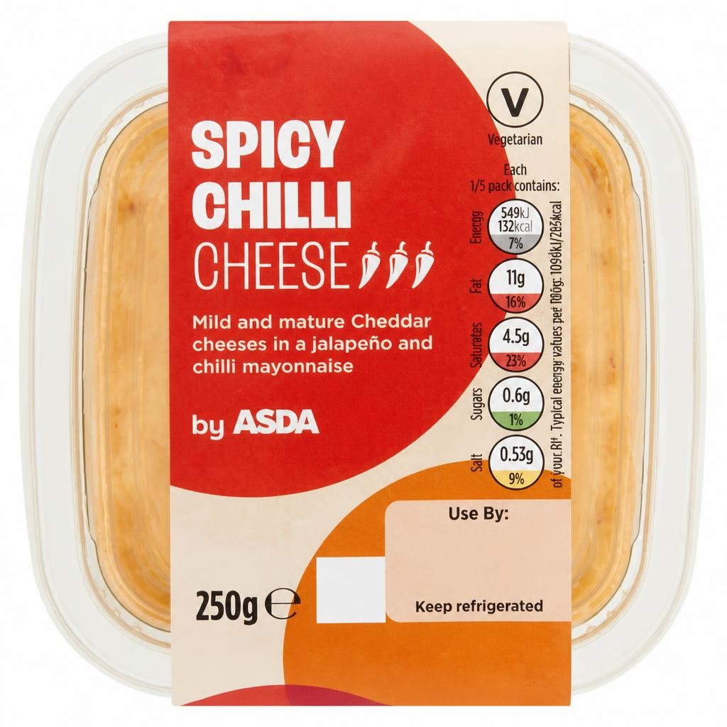 ASDA Spicy Chilli Cheese 250g