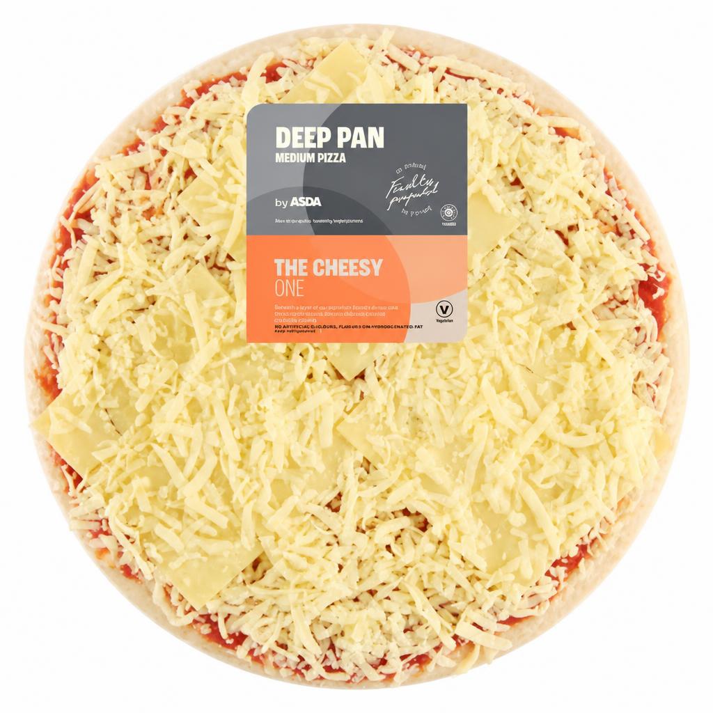 ASDA The Cheesy One Medium Deep Pan Pizza 380g