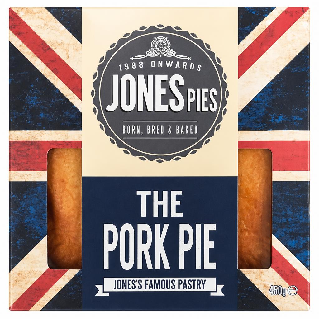 Jones The Pork Pie 450g