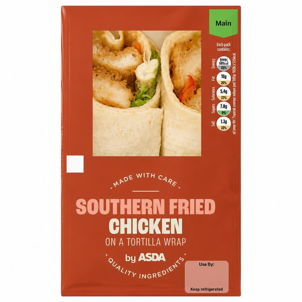 ASDA Southern Fried Chicken Wrap