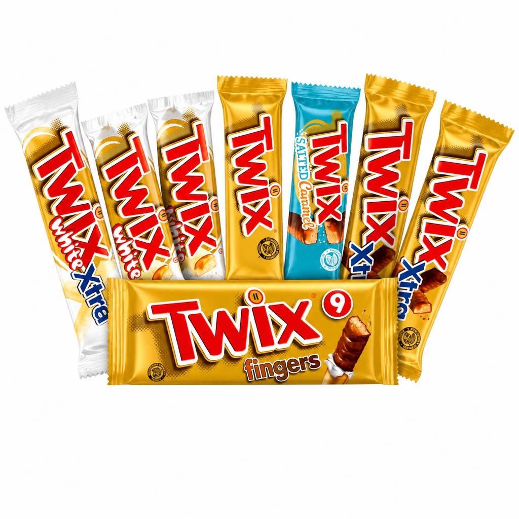 Twix Variety Chocolate Hamper Gift Box | Classic | White | Xtra | Salted Caramel
