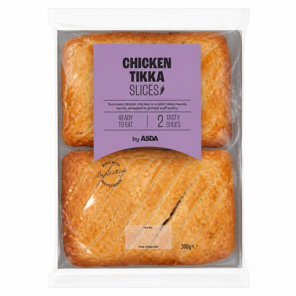 ASDA 2 Chicken Tikka Slices 300g