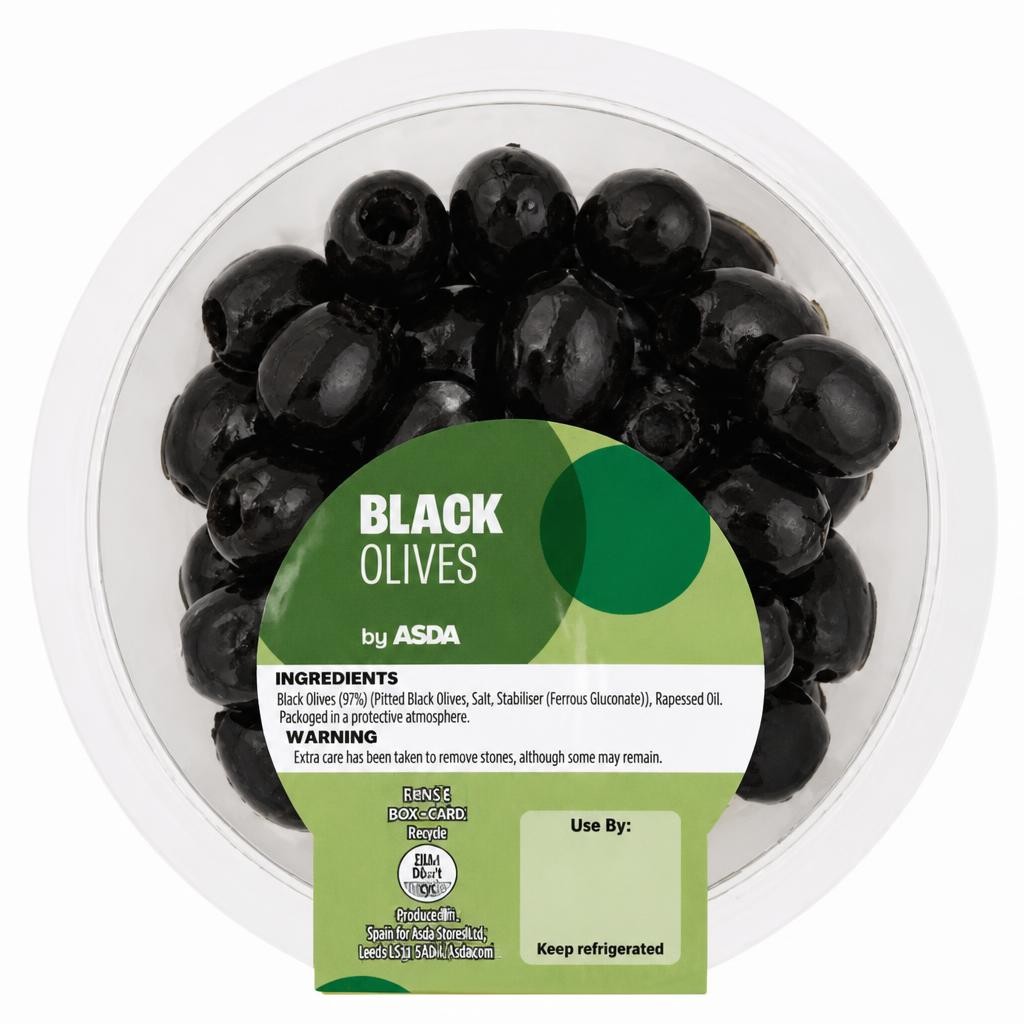ASDA Black Olives 150g