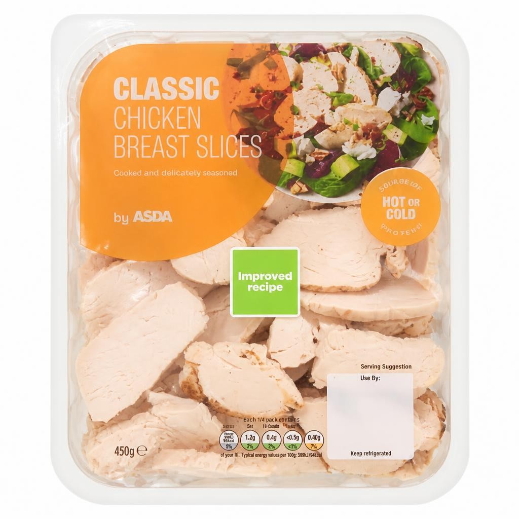 ASDA Classic Chicken Breast Slices 450g