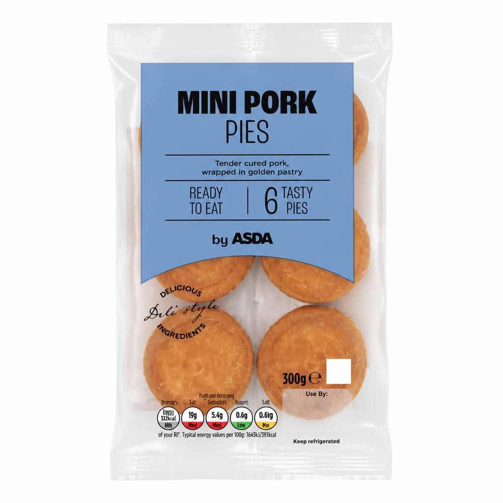 ASDA Mini Pork Pies 300g