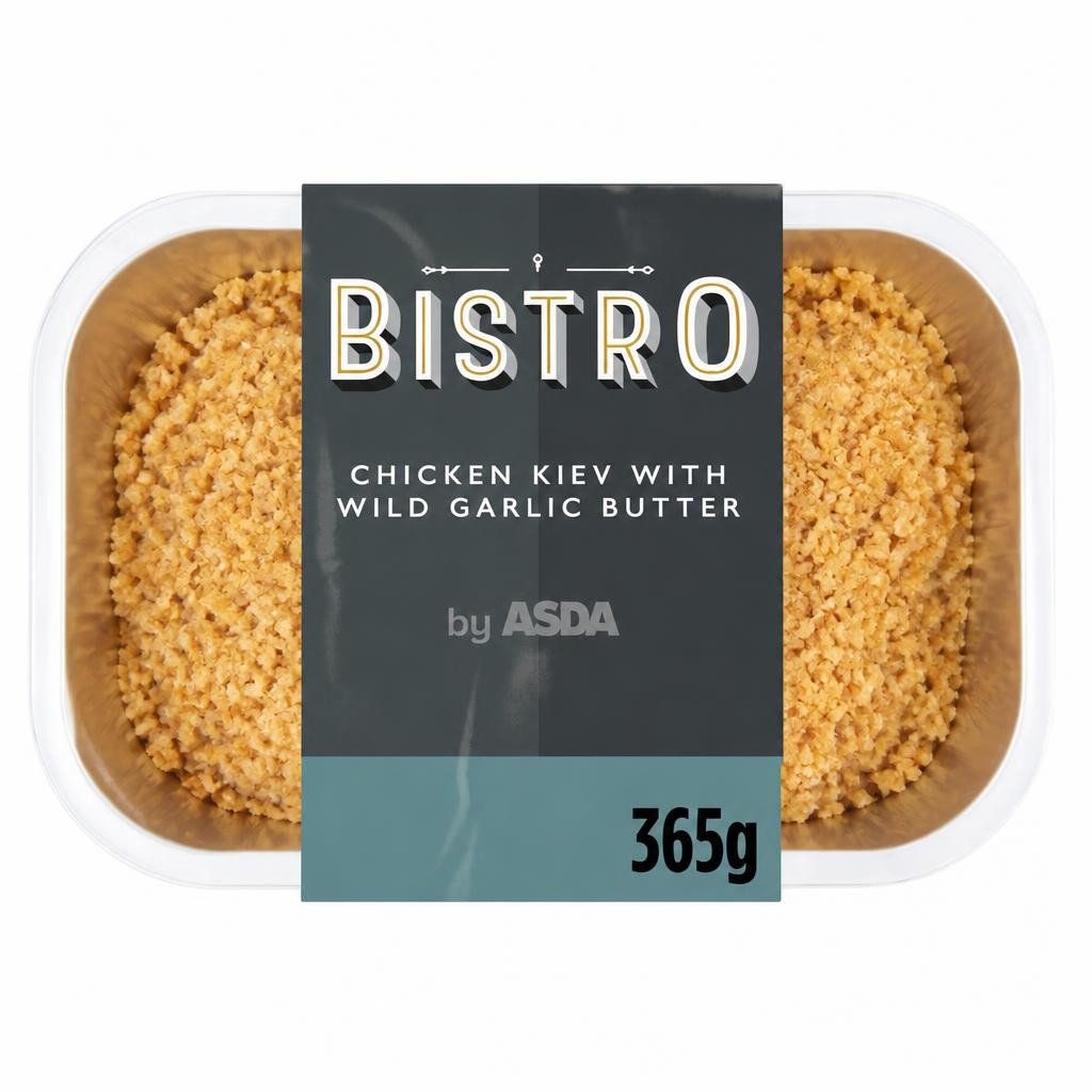 Bistro by ASDA Bistro Chicken Kiev with Wild Garlic Butter 365g