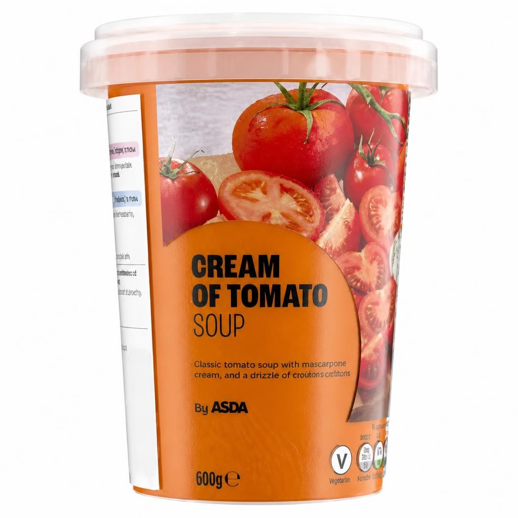 ASDA Cream of Tomato Soup 600g