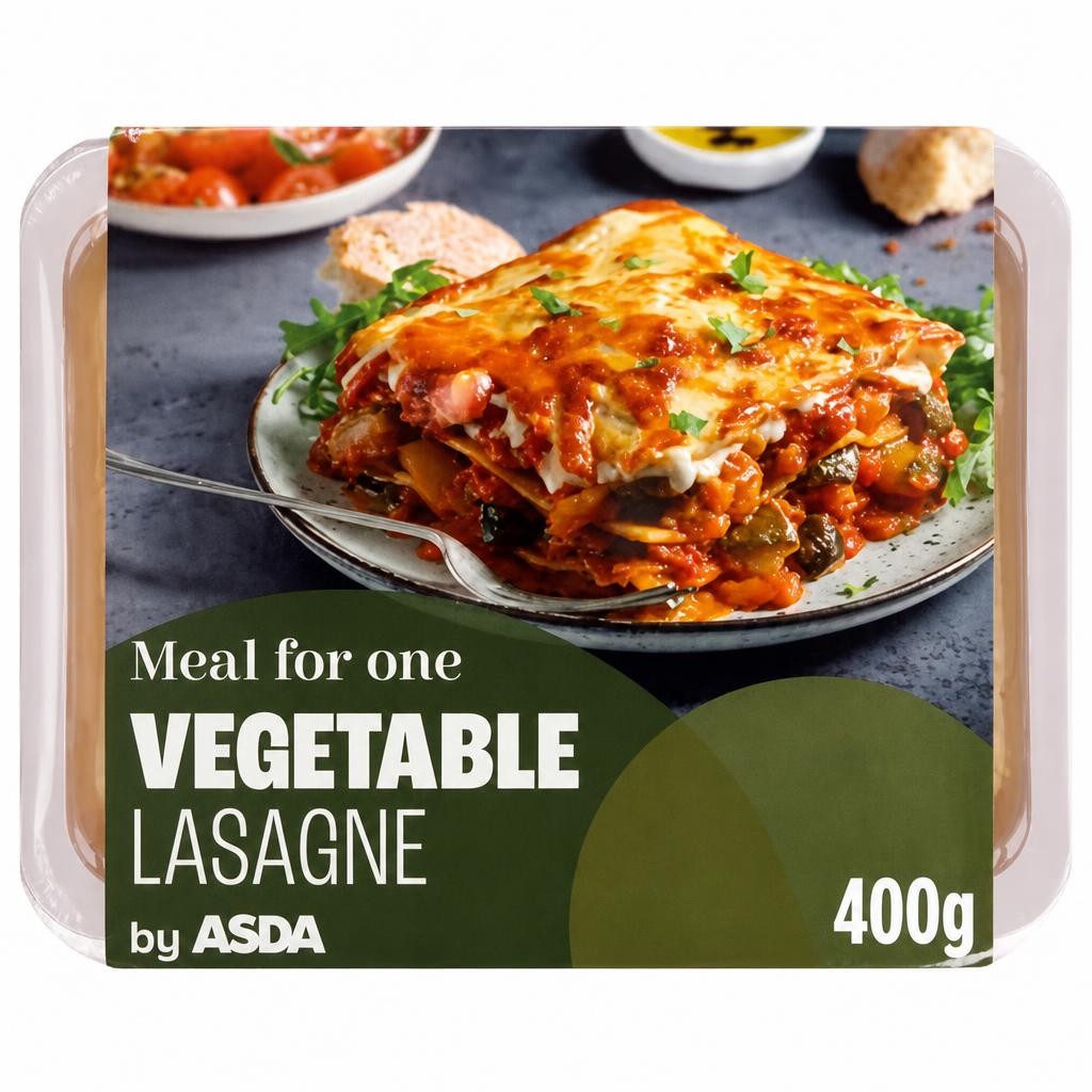 ASDA Meal for One Vegetable Lasagne 400g