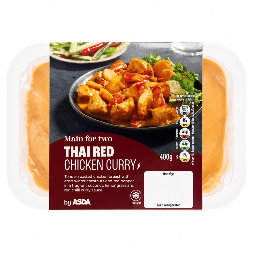 ASDA Main for Two Thai Red Chicken Curry 400g