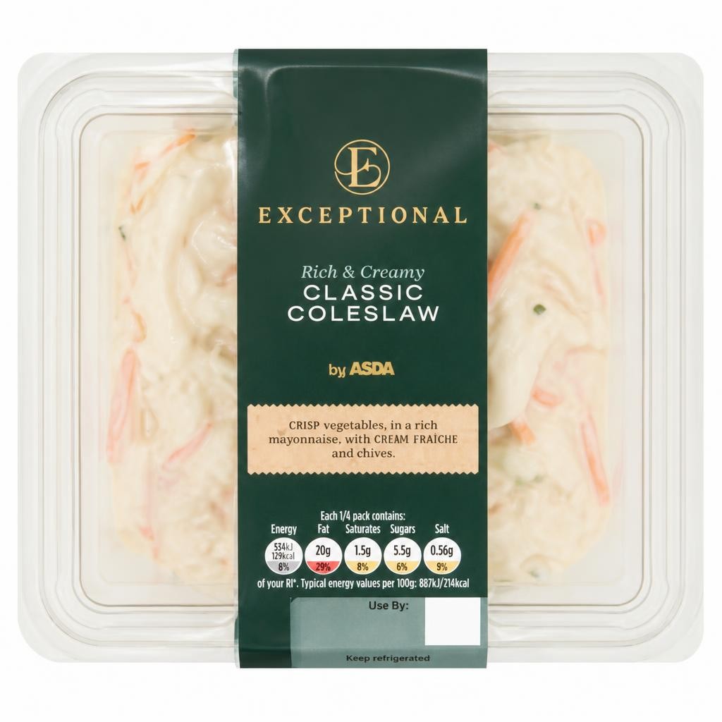 Exceptional by ASDA Classic Coleslaw 300g