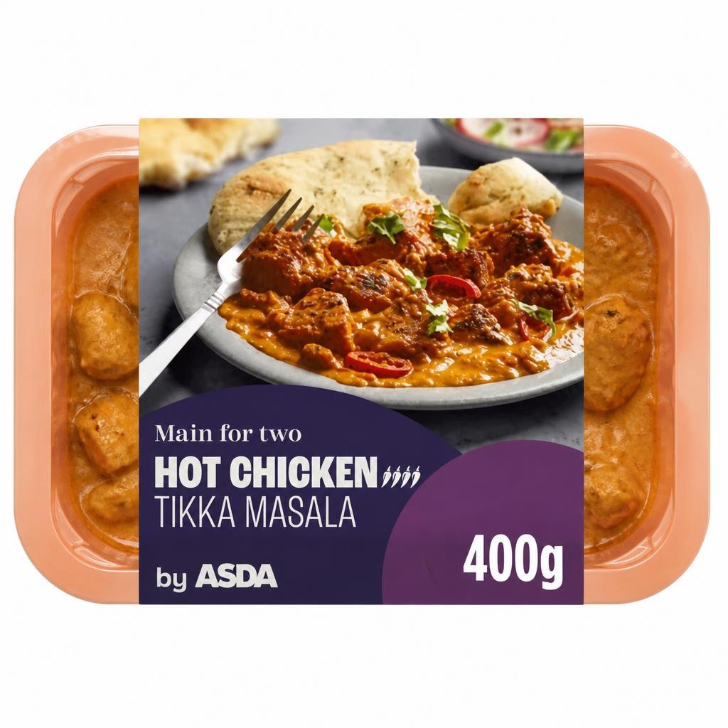 ASDA Main for Two Hot Chicken Tikka Masala 400g