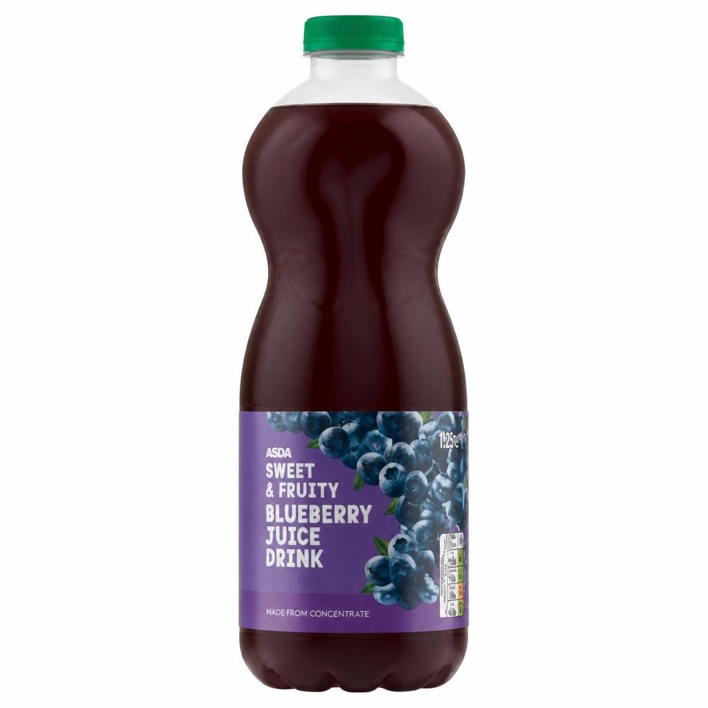 ASDA Blueberry Juice Drink 1 Litre