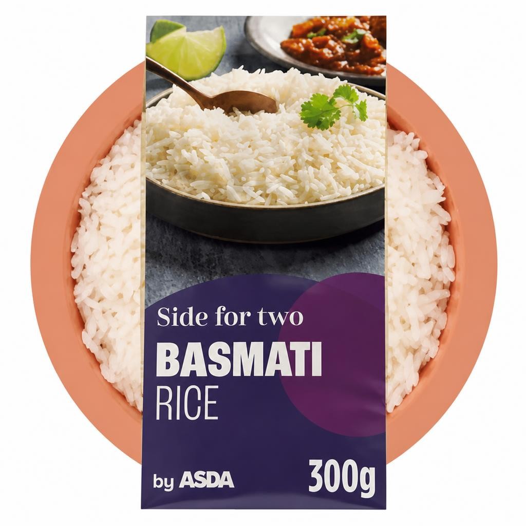 ASDA Side for Two Basmati Rice 300g