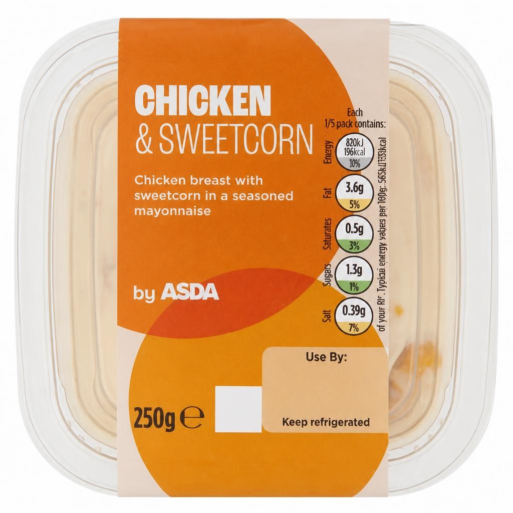 ASDA Chicken & Sweetcorn 250g