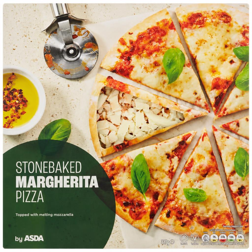 ASDA Stonebaked Margherita Pizza 305g
