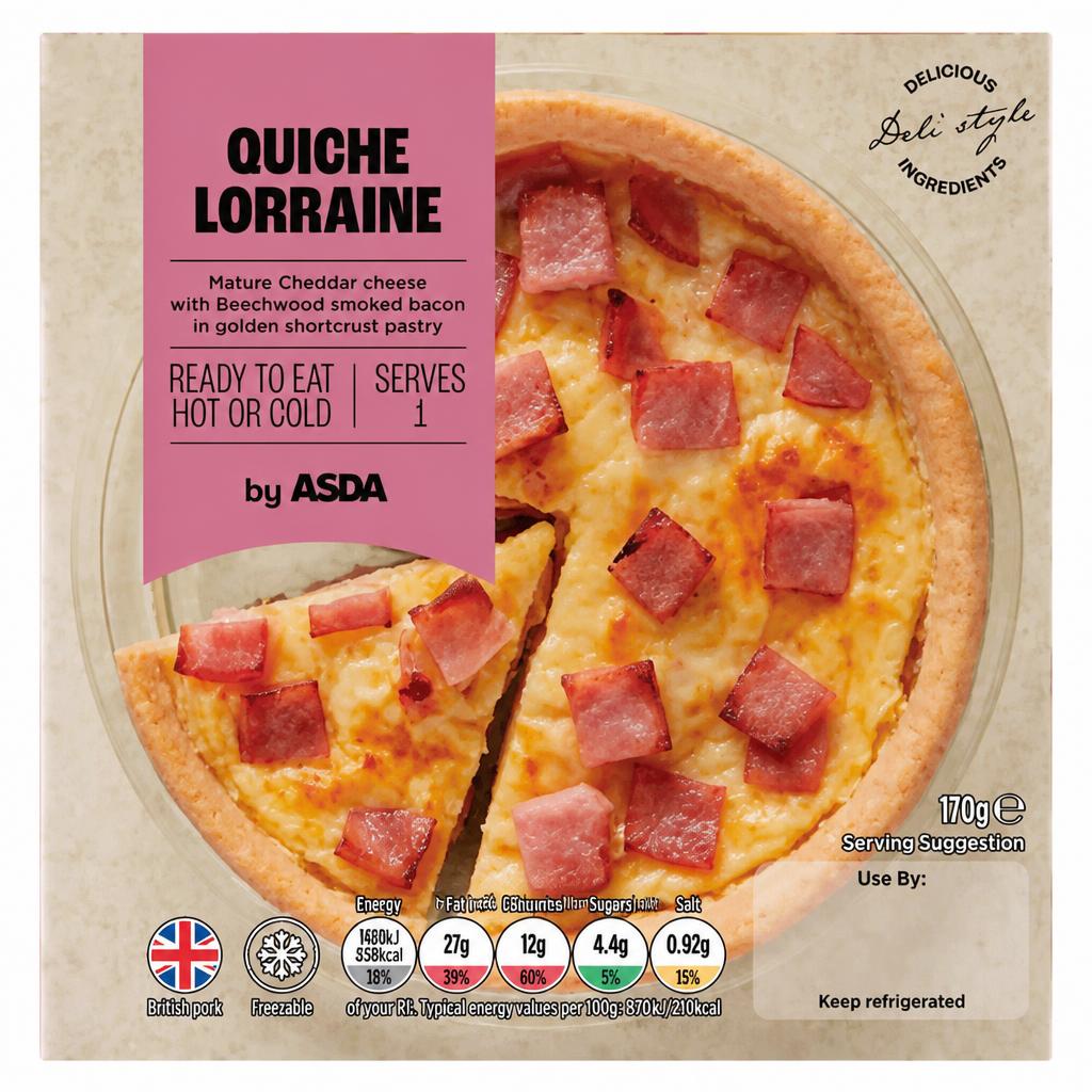 ASDA Quiche Lorraine 170g