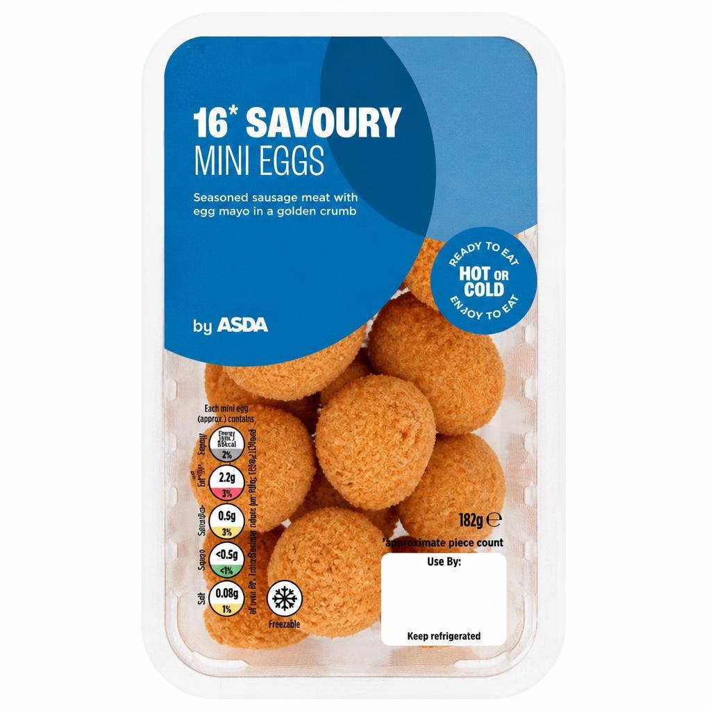 ASDA 16 Savoury Mini Eggs 192g