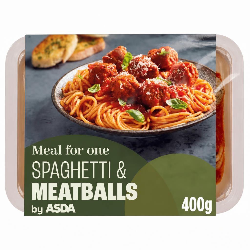 ASDA Spaghetti & Meatballs 400g