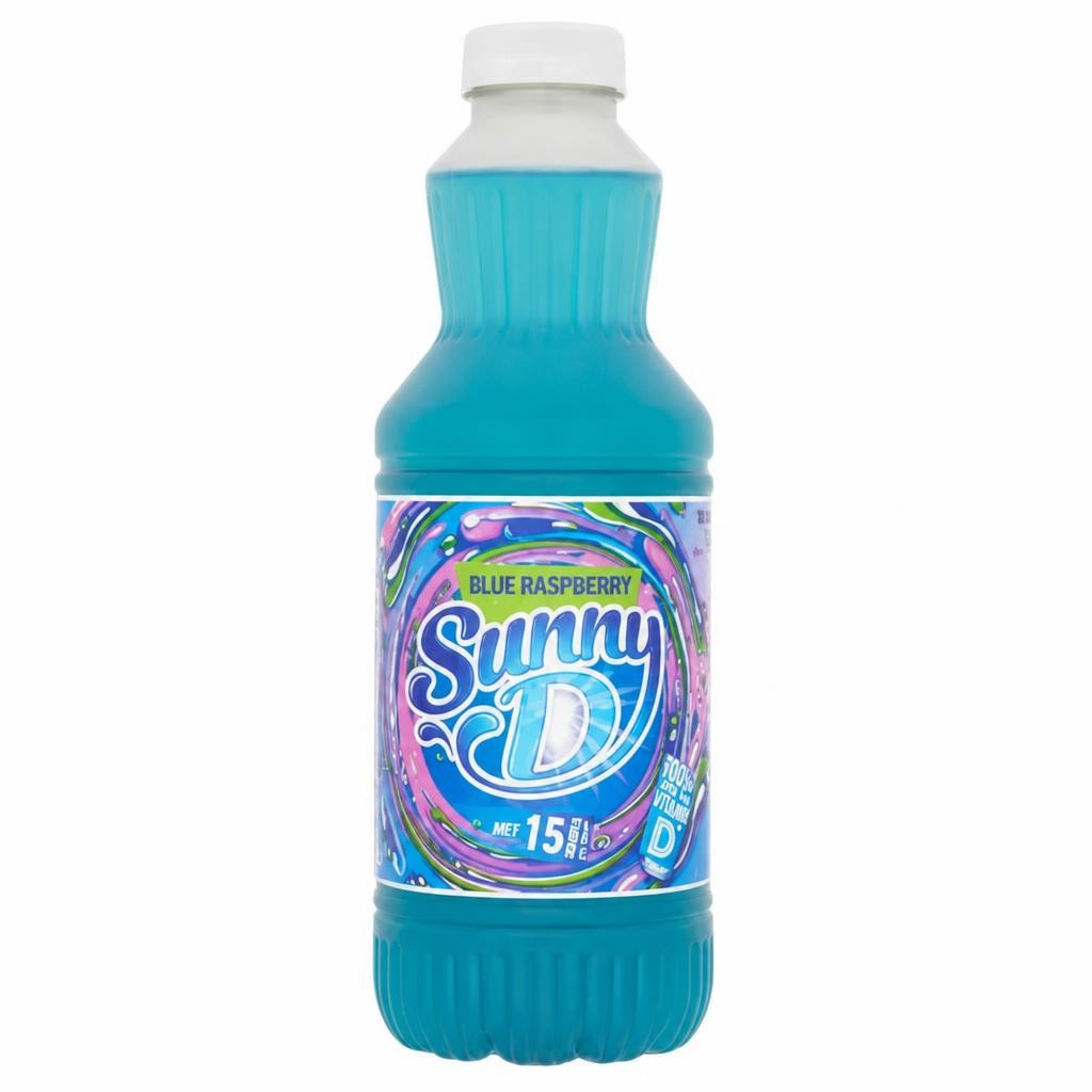 Sunny D Blue Raspberry 1L