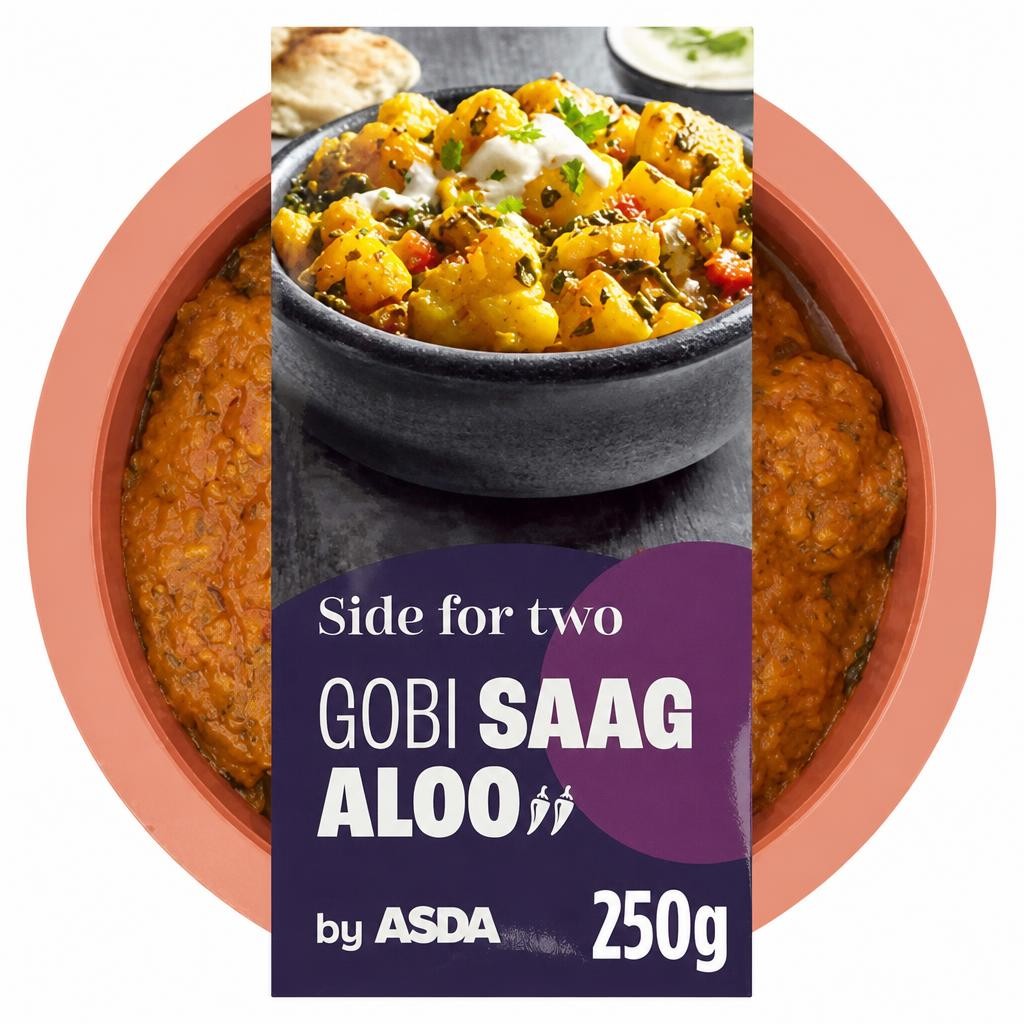 ASDA Side for Two Gobi Saag Aloo 250g