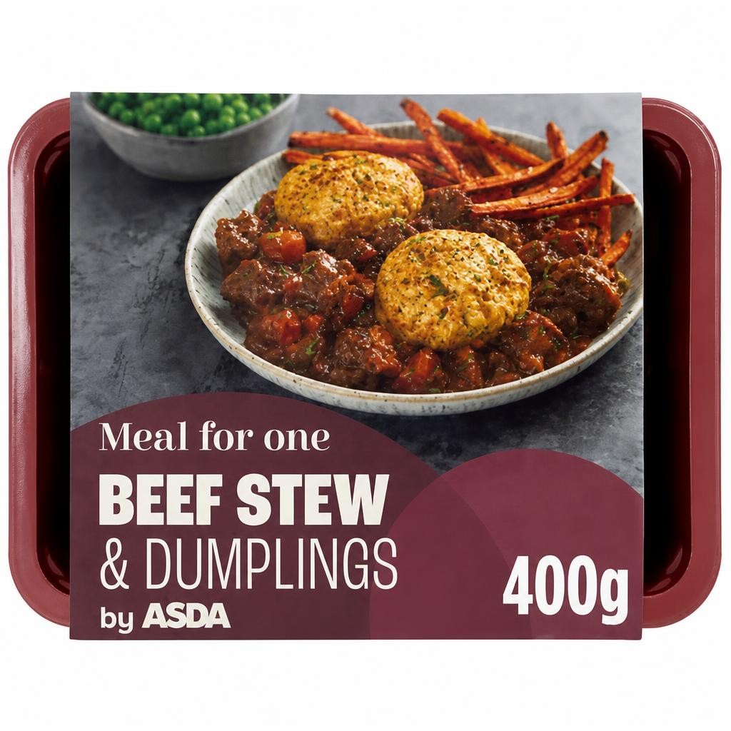 ASDA Beef Stew & Dumplings 400g