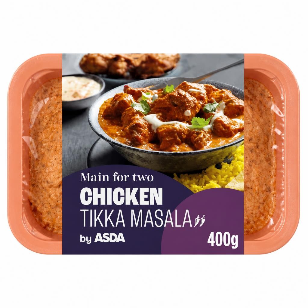 ASDA Main for Two Chicken Tikka Masala 400g