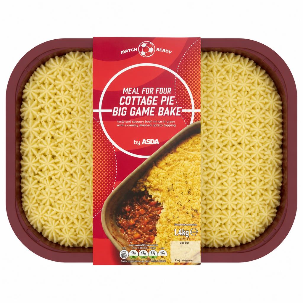 ASDA Cottage Pie Big Game Bake 1.4kg