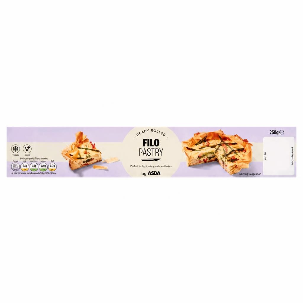ASDA Ready Rolled Filo Pastry 200g