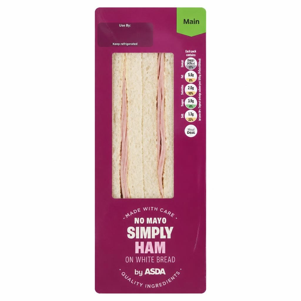 ASDA Ham Sandwich